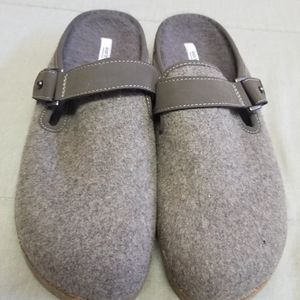 Earth Slide Comfort First Slip On Mens Sandals Size 9.5 Gray